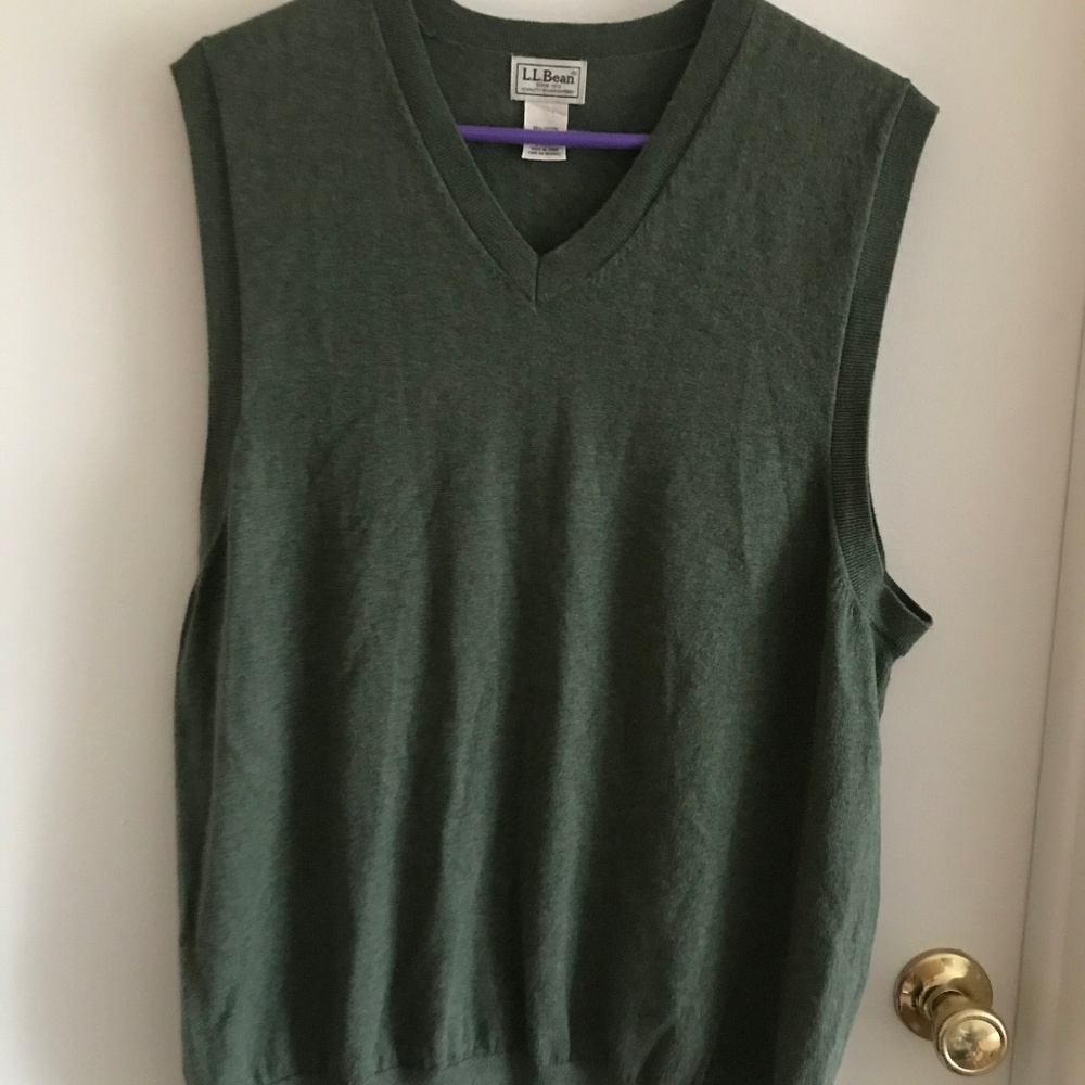 LL Bean Men's Vest Sz XL